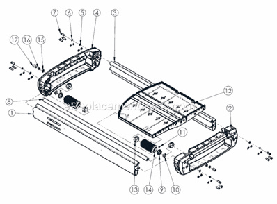 Part Location Diagram of 162064 Barranca Diamond Collar, Bellow